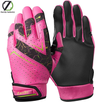 Guantes de Béisbol Juveniles de Cuero Genuino con Agarre Transpirable, Cierre con Cordones, Personalizables, para Uso en Invierno, para Hombre/Mujer