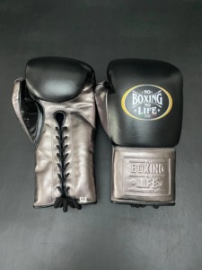 Guantes de Boxeo Estilo NBNL con Logotipo Personalizado, Guantes de Sparring Profesionales de Cuero Genuino con Protección de Espuma Multicapa - Product Image 2