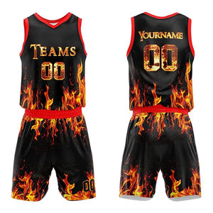 Derniers modèles d'uniformes de basket-ball OEM, nouveau style, confortables, respirants, uniformes de basket-ball pour jeunes avec logo personnalisé - Product Image 1