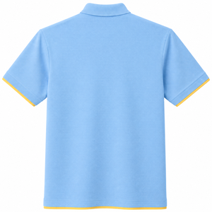 Chemise Homme Personnalisée Bleu Ciel Unie Vintage à Manches Courtes Respirante Séchage Rapide avec Poche pour le Golf Coupe Athlétique Tendance Vente en Gros - Product Image 2