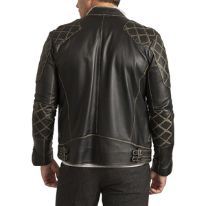 Men Fashion Design New Arrival <b>Leather</b> <b>Jacket</b> Pu <b>Leather</b> <b>Jackets</b> Premium Quality Cowhide <b>Leather</b> <b>Jacket</b> For Men Outdoor - Product Image 2
