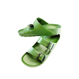 Unisex Summer/Winter Two-Straps Birken Style Beach <b>Sandals</b> Injection EVA <b>Foam</b> Sole Anti-Slippery Lightweight Waterproof Light - Product Image 1