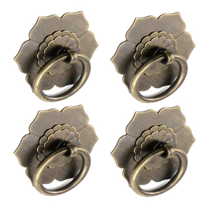 Brass Cabinet Knob Gold Knobs Copper Drawer Knobs Star Handles Knobs <b>Antique</b> Gold Knobs for Kitchen Bathroom Cabinet Knobs - Product Image 5