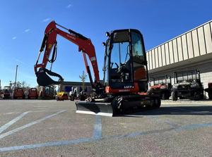 รถขุดขนาดเล็ก Kubota U27-4 มือสอง น้ำหนัก 2 ตัน ระบบไฮดรอลิก พร้อมหัวเจาะ - Product Image 4