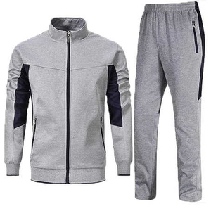 Survêtements décontractés pour hommes, best-sellers en gros, de haute qualité, à manches longues, en coton léger, respirants, pour le fitness en hiver - Product Image 1