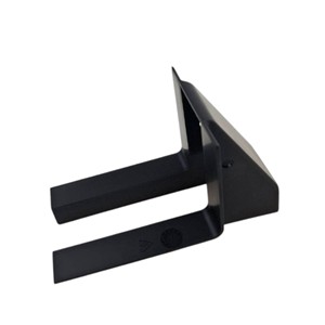 Capot de ventilation en plastique angulaire pour conduits d'air |   Bride d'échappement murale moulée par injection sur mesure |   Boîtier de ventilation pour machines industrielles - Product Image 3