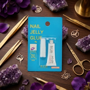 [K-ESSENTIALS] Pegamento de Gel Sólido No Líquido para Uñas 5g, Adhesivo UV LED para Uñas Postizas, Adhesión Precisa - Product Image 2