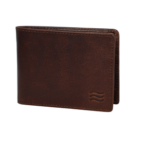 Custom Designed Slim <b>Men's</b> Genuine Leather <b>Wallet</b> RFID Coin Purse with Satin Lining for ID & <b>Credit</b> <b>Card</b> Holder - Product Image 1