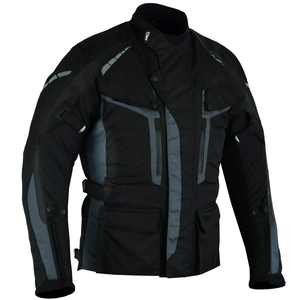 Chaqueta de Motocicleta Negra para Hombre RACE, Manga Larga, Resistente al Viento, para Todas las Estaciones, Ropa de Carreras - Product Image 1