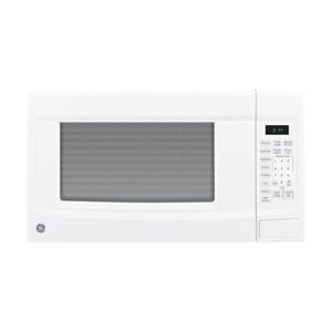 Horno microondas de 1.100 vatios, 7 configuraciones de cocción automáticas, elementos esenciales de cocina para la encimera, tecnología de bloqueo para niños, 1.4 Cu. Ft White - Product Image 1