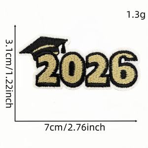 Écusson brodé personnalisé avec logo, directement de l'usine, thermocollant pour vêtements, chapeaux, vestes, jeans, uniformes - Product Image 6