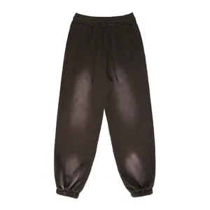 Pantalones Deportivos de Hombre, Estilo Recto, Lavado Ácido, Secado Rápido, para Fitness y Uso Diario, Corte Holgado, Tendencia Actual - Product Image 6