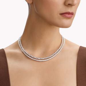 Minimalist Round Neck Chain <b>Necklace</b> Trendy 18K <b>Solid</b> Gold Women's Gift Jewelry Fashion - Product Image 4