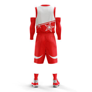 Uniforme de Baloncesto de Primera Calidad, Sublimado, Personalizado con Diseño de Logotipo, Uniforme de Baloncesto para Equipo - Product Image 4