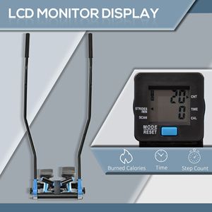 Bicicleta Estática con Manillar Ajustable y Pantalla LCD para Ejercicio Cardiovascular en Casa - Product Image 3