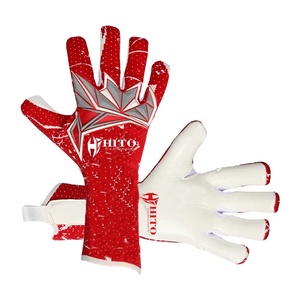 Gants de gardien de but professionnels au design personnalisé, contact de la paume avant en latex, dos en latex, impression par sublimation et injection de caoutchouc - Product Image 4