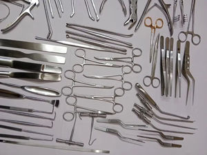 ASLING INTERNATIONAL Ensemble d'instruments chirurgicaux manuels en acier inoxydable de 78 pièces pour craniotomie et laminectomie, pour la colonne vertébrale orthopédique - Product Image 2