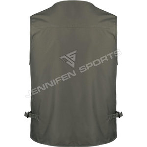 Chaleco de Senderismo para Hombre, Chaleco Multibolsillos, Transpirable, para Caza y Pesca, Chaqueta Deportiva Ligera para Exteriores - Product Image 4