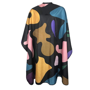 เสื้อคลุมสำหรับร้านเสริมสวยพร้อมแต่งผม, เสื้อคลุมสำหรับแต่งผมปรับได้ระบายอากาศได้ดีเป็นมิตรกับสิ่งแวดล้อม - Product Image 1