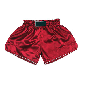 กางเกงขาสั้นผ้าซาตินแบบสั่งทำพิเศษ ทนทาน สำหรับนักฝึกมวยไทยที่ต้องการอุปกรณ์ที่เชื่อถือได้สำหรับกางเกงมวยไทยระดับมืออาชีพ - Product Image 1