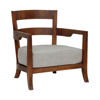 Fauteuil portable moderne OEM en bois massif, étanche et réglable en hauteur, idéal pour villa, salon, bureau à domicile, école - Chaise de salle à manger