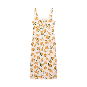 Vestido midi informal floral para mujer, vestido ligero de verano - Product Image 4