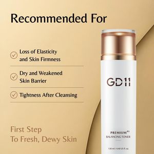 Tónico Equilibrante GD11 Premium Rx 130ml, Hidratante con Ácido Hialurónico para Todo Tipo de Piel, Antiarrugas, Antienvejecimiento, Cuidado de la Piel Coreano - Product Image 2