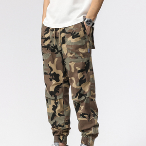 กางเกงจ็อกเกอร์คอร์ดูรอยทรงหลวมสไตล์ลำลองสำหรับผู้ชาย รุ่นขายดีระดับพรีเมียม เอวยางยืด ออกแบบโลโก้ได้ เป็นมิตรต่อสิ่งแวดล้อม - Product Image 6