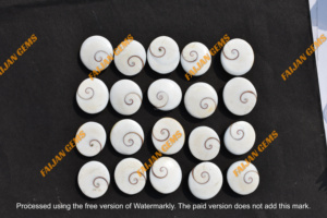 Cabujones de Concha de Ojo de Shiva de Calidad AAA, Corte Brillante, Piedra Preciosa Natural Suelta, Todas las Formas, Piedra para Joyería, Certificada FAIJAN - Product Image 5