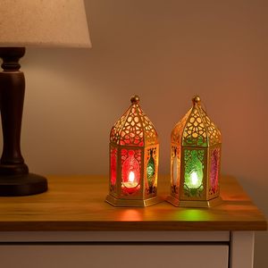 Farol Metálico de Alta Estabilidad para Iluminación Interior en Festivales, Ofrece Luz Cálida y Radiante para Reuniones Culturales Estacionales - Product Image 6