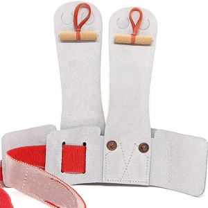 Anillos con logotipo personalizado, agarre protector de Palma de gimnasia, Protector de Palma de gimnasia de cuero Unisex, 2 agujeros, protector de gimnasia, agarre de barra extraíble - Product Image 3