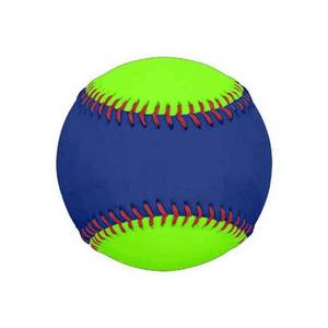 WARPRO INDUSTRY Red Baseball with White Stitching Solid Pattern Durable Left-handed Training <b>Ball</b> 9 Inch Outdoor Sports - Product Image 6