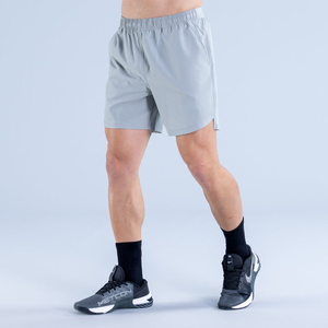 Best Selling OEM Custom Logo Storm Grey Men’s Shorts Premium Quality Gym Running Shorts Elastic Waist Band Men's Gym Shorts - Product Image 4