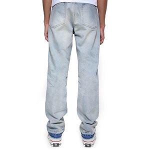 Jeans de Algodón de Alta Calidad Personalizados al por Mayor, Jeans para Hombre, Jeans Azules de Moda Regular - Product Image 5