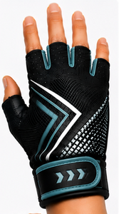 Gants de cyclisme d'été pour hommes et femmes, design perforé rafraîchissant, pour la pratique du vélo en plein air, la course, le fitness, les sports, confortables - Product Image 3