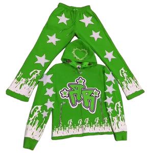 ชุดวอร์มเนื้อผ้านุ่มระบายอากาศได้ดีสำหรับผู้ชายเสื้อผ้ากีฬาสไตล์สดใส - Product Image 5