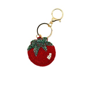 Llavero de bordado con cuentas de semillas de colores, hecho a mano, personalizado, ideal para regalo - Product Image 5