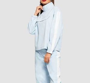 Wholesale Price Winter Streetwear Solid Lightweight Tracksuit Hooded Drawstring <b>Jacket</b> Jogger Set Athletic Sportswear Training - Product Image 3