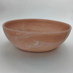 Assiette de service classique en résine pour mariage - Durable, écologique, sans BPA, avec support - Product Image 5