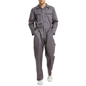 100% Cotton Industrial Factory Worker Technician Working Uniform For <b>Men</b> Custom Electrician Safety Work <b>Overalls</b> Work Wears - Product Image 1