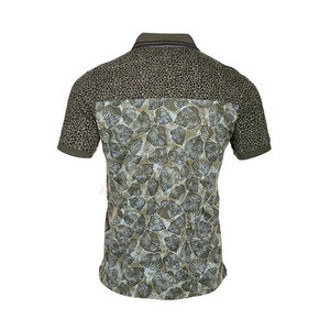 T-shirt pour homme Cosmic Edge à sublimation, doux et léger, imprimé sur toute la surface, tee-shirt de créateur tendance - Product Image 3