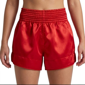 Pantalones Cortos de Boxeo de Seda Personalizados con Cintura Elástica, Pantalones de Muay Thai de Alta Calidad, Transpirables, para Artes Marciales Mixtas (MMA), Fabricados en Fábrica - Product Image 4