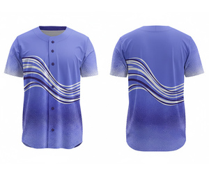 Proveedor de Camisetas de Béisbol Personalizadas OEM, Envío a Todo el Mundo con Logotipo y Números Personalizados |   Base de Poliéster Transpirable - Product Image 4
