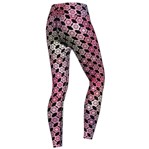 Leggings de sport personnalisés pour femmes, sans coutures, pour adultes, conçus pour la sublimation. - Product Image 6