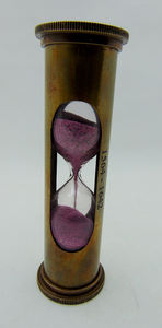 Newest Antique Design 1 Hour <b>Wooden</b> Fluorescence Hourglass Creative Desktop Sand Timer Decoration Engraved Gold-Plated Nautical - Product Image 4