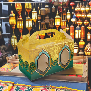 Caja de regalo ecológica para FESTIVAL DE Ramadán, adecuada para aperitivos y postres caseros - Product Image 1