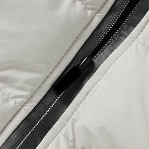 Chaqueta de burbujas para hombre con estilo y logotipo personalizados, de alta calidad, talla grande, informal, para invierno. - Product Image 6