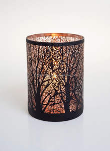 Bougeoir votif en fer de qualité supérieure avec découpe laser artistique pour un éclairage ambiant unique dans les espaces de vie modernes - Product Image 6