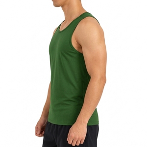 Débardeur sans manches pour homme, col rond, léger, décontracté, pour tous les jours, tissu respirant, vêtements d'été, vente en gros - Product Image 2
