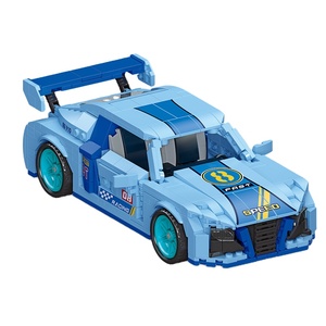 Jie Star R8 V10, Bloques de Plástico para Construir un Auto de Juguete, Set de Construcción de 50 Piezas para Niños de 8 a 13 Años, Modelo de Carreras - Product Image 1